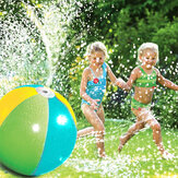 75CM Inflatable Spray Water Ball Children's Summer Outdoor Swimming Beach Pool Play The Lawn Balls Playing Smash It Toys