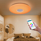 RGB LED bluetooth Lejátszási zenei mennyezeti lámpa Dimmable APP Intelligens Hangvezérlés