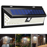 1200LM 120 LED 3 طرق Solar القوة PIR Motion المستشعر Wall ضوء Outdoor ضد للماء IP65 