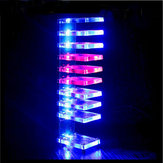 DIY Dream Crystal Electronic Column Light Cube LED Music Voice Spectrum Набор