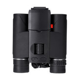 Jumelles numériques pliables 12X32 1080P télescope optique enregistrement vidéo DVR caméra pour observation des oiseaux, voyage et chasse