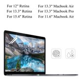 واقي PET شفاف مضاد للتوهج شاشة لجهاز Macbook Air 11.6 