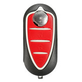 3 Кнопка флип удаленный брелок для ключей чехол для Alfa Romeo MiTo Giulietta GTO 159