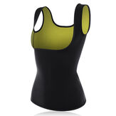 Женская жилетка для похудения, моделирующая тело, создает пот из натурального каучука неопрена, корсет худения