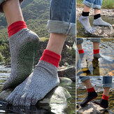 5 носков с резиновыми пальцами ног Удобные антипролежневые носки для йоги Походы Бег Восхождение Босоножки На открытом воздухе