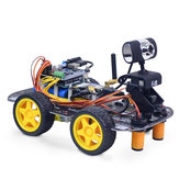 Xiao R DIY intelligenter Roboter Wifi Videosteuerung Auto Satz mit WiFi-Modul 2DB Antennenkamera
