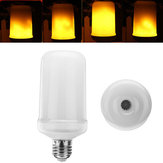 E27 5W tre modalità giallo SMD2835 99LEDs Flame Light Bulb per la decorazione AC220V