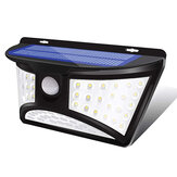 68 LED солнечные ПИР-датчик движения для наружного использования садовая безопасность лампа наводнение