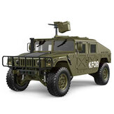 HG P408 Standard 1/10 2.4G 4WD 16CH 30km/h RC Model Car US4X4 Στρατιωτικό όχημα φορτηγού χωρίς φορτιστή μπαταρίας