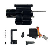 RBR/C Upgraded 2 Speed Shifting Gearbox Metal Gear for WPL C24 C34 B24 LD-P06 MN JJRC 1/12 1/16 RC Cars Vehicles Models Parts R445