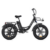 [EU DIRECT] ENGWE L20 13Ah 250W 20*4.0 Fat Tire Electric Bike 66-…