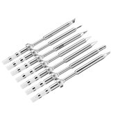 Drillpro Original Replacement Soldering Iron Tips For TS100 Digital LCD Soldering Iron B2 BC2 I K