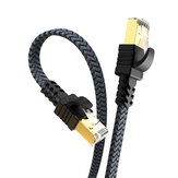 FSU Ethernet kábel Cat 7 lapos nagysebességű nejlon LAN hálózati patch kábel RJ45 hálózati kábel