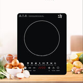 Placa de cozinha elétrica portátil de indução de 2000W para fogão único