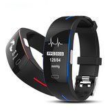 Bakeey P3 ECG+PPG Blood Pressure Heart Rate IP67 waterpoof Pedometer Sports Fitness Smart Bracelet