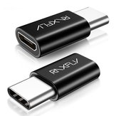 RAXFLY Type C Мужской к Micro USB OTG адаптер конвертер для Oneplus 6 Mi 8 S9 Macbook