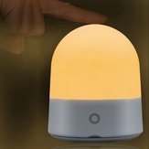Портативный 3W USB аккумуляторная Touch Датчик LED Ночной свет Dimmable RGBWW Bedside Кемпинг Лампа