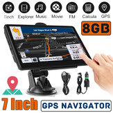 7 `` 8GB لمس شاشة Car Truck GPS Navigator FM Stereo Navigation مع خريطة أستراليا المجانية