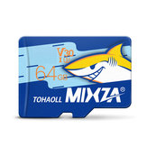ذاكرة MIXZA Shark Edition بسعة 64 جيجابايت بطاقة TF U3 Class10 للهاتف الذكي والكاميرا ومشغل MP3