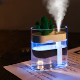 SOTHING 319 Clear Kaktusz ultrahangos légnedvesítő 160ml színes fény USB légtisztító anion köd készítő