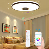 30W 220V 33cm Modern Dimmable LED Ceiling Lamp RGBW WiFi Bluetooth Music Smart Ceiling Light APP+Remote Control
