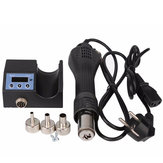 KAISI 8858 220V 700W 100-450℃ Portable Heat Hot Air BGA Rework Solder Station Handheld Hot Air Blower 