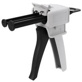 50ML AB Epoxy Glue Gun Handle Spread Applicator fit for Mixed 1:1/ 2:1 AB Glue