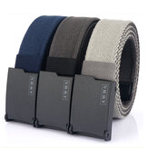 AWMN 200G 125M Metal-Free Canvas Casual Belt Adjustable Length Men's Jeans Belt Breathable And Wear-Resistant