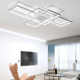 AC200V-240V 105x60CM Потолок для спальни Лампа Современный минималистский LED Гостиная Лампаs Творческая атмосфера Прямоугольная гостиная Домашнее 