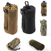 Bolsa para pesca, camping e caminhadas com bolsa para garrafa de água e chaleira