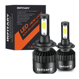 Φωτιστικά LED COB Infitary S2 Car Λάμπες ομίχλης H1 H3 H4 H7 H11 9005 9006 12V-24V 72W 8000LM 6500K Λευκό