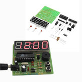 DIY multifunción de cuatro bits digital Reloj MCU Reloj Kit