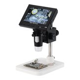 Microscope électronique numérique DM4 USB avec écran LCD de 4,3 pouces et microscope VGA 1280 * 720 avec 8 LED pour la réparation de cartes mères PCB