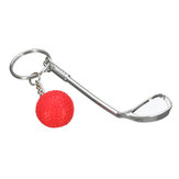 Мини-ракетка и шар для мини-гольфа на брелке-цепочке-брелоке для ключей EDC Gadgets