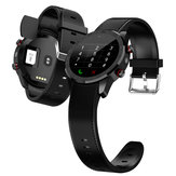 TenFifteen F6 4G 1 + 16G Zegarek Telefon AMOLED Ekran dotykowy GPS Inteligentny zegarek Bransoletka fitness Ćwiczenia