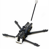 HIFIONRC Jókívánságos Bestia 180mm 4 hüvelykes távolsági szénrost keret készlet 3mm karéjakkal FPV Racing Micro Long Range LR4 Drónokhoz