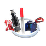 12V 40W V6 J-head Hotend Extruder Nozzle Kit with Cooling Fan/Teflon Tube/Drill Bits 0.4mm 1.75mm Nozzle