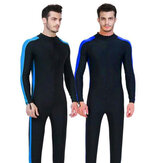 Letvægts helkropsvåddragt til mænd til dykning, snorkling, surfing, svømning og dykning med lange ærmer