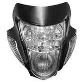 Motorkerékpár borostyánsárga fényszóró lámpa Street Fighter Honda Yamaha Suzuki Kawasaki részére