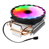 تيار منتظم 12 فولت Colorful الخلفية 120 ملليمتر معالج مروحة تبريد الكمبيوتر غرفة التبريد ل انتل / AMD ل الكمبيوتر حالة الكمبيوتر 