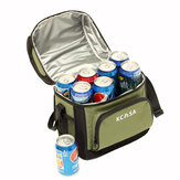 KC-CB01 12-can Soft Cooler Bag Travel Picnic Beach Camping Food Container Bag Dengan Hard Liner