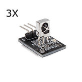 3 κομμάτια αισθητήρα υπέρυθρης ακτινοβολίας KY-022 Geekcreit για Arduino - προϊόντα που λειτουργούν με επίσημες πλακέτες Arduino