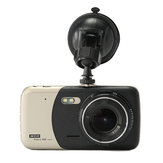 4 polegadas Car Dash Cam 1080P Car Dual Lens Vista traseira DVR Car Recorder IR Night Vision 