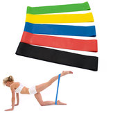 KALOAD 5 Stück Widerstandsbänder elastische Fitness-Gummibänder Sportübungen Zugseil mit Tasche