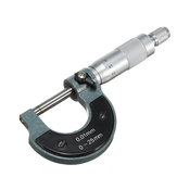 0-25mm Esterno Misuratore metrico esterno Misuratore meccanico a micrometro