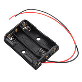 3スロットAAA電池ボックス電池ホルダーボード3xAAA電池用DIYキットケース