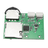 Módulo de grabadora de video miniatura DVR Micro DIY que admite grabación y reproducción en tarjeta SD para cámara FPV y monitor