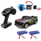 UDIRC 1601 RTR Brusheless 60km/h Two Battery 1/16 2.4G 4WD RC Car LED Light Proportional Vehicles Model