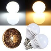 E14 1.6W SMD 2835 9 Pure White / Warmwhite Economia de energia LED Lâmpada de lâmpada tipo globo AC 220V