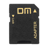 DM SD-T2 Adaptador convertidor de tarjeta de memoria para tarjeta Micro SD TF a tarjeta SD